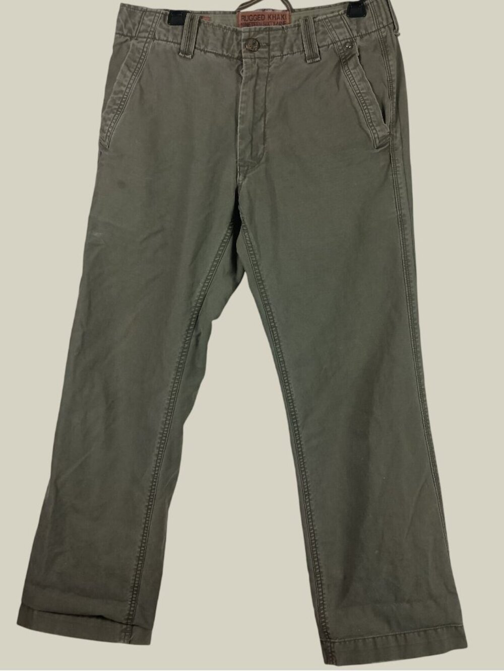 Gap Rugged Khaki 1969 Cotton Cargo Pants Mens 34x31 Green Gorpcore Workwear